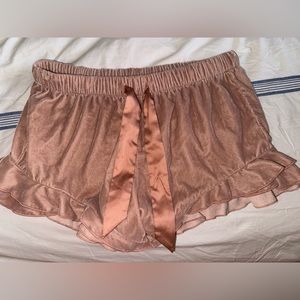 Victoria Secret Pink Velvet Lounge Shorts